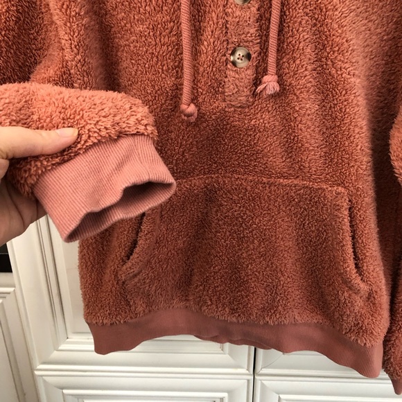 Maurices women’s sherpa hoodie - Picture 11 of 14